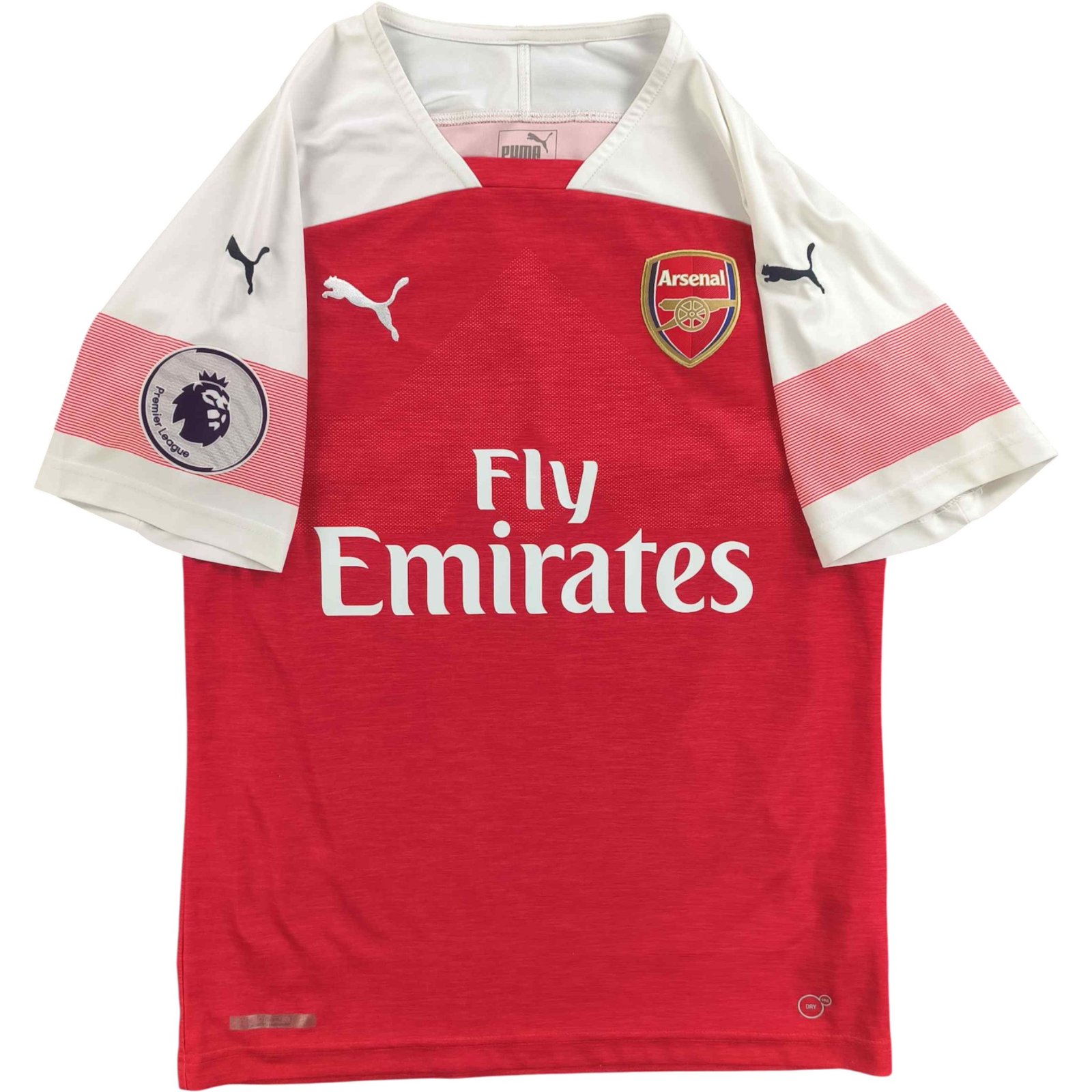 Arsenal 2018-19 Puma hazai Pierre-Emerick Aubameyang foci mez M-es - Image 2