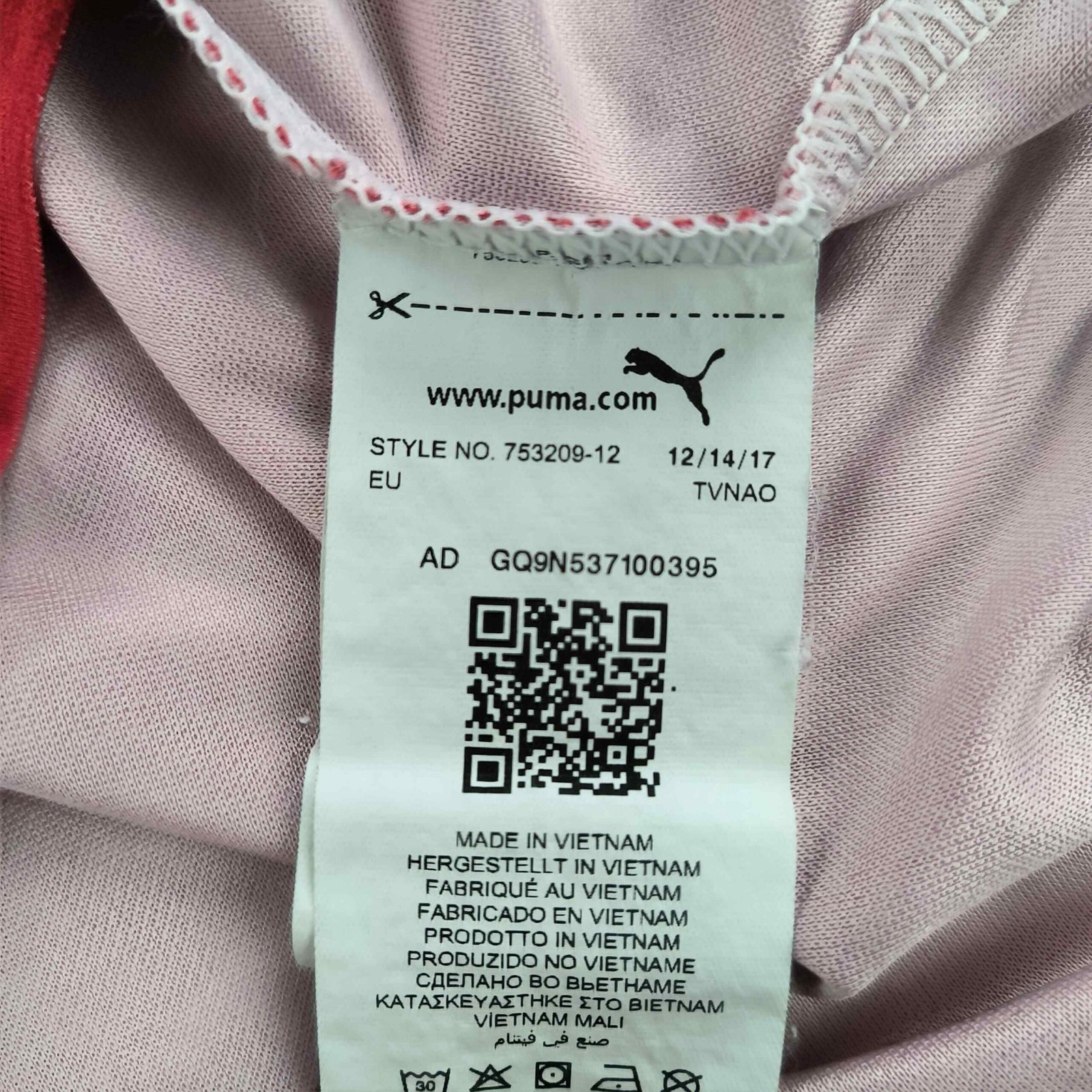 Arsenal 2018-19 Puma hazai Pierre-Emerick Aubameyang foci mez M-es - Image 6