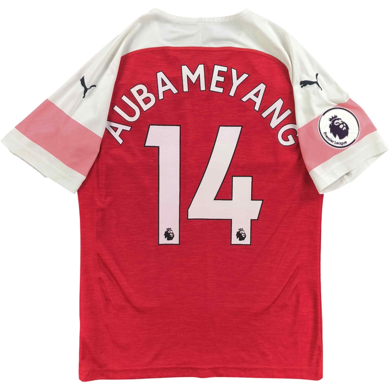 Arsenal 2018-19 Puma hazai Pierre-Emerick Aubameyang foci mez M-es