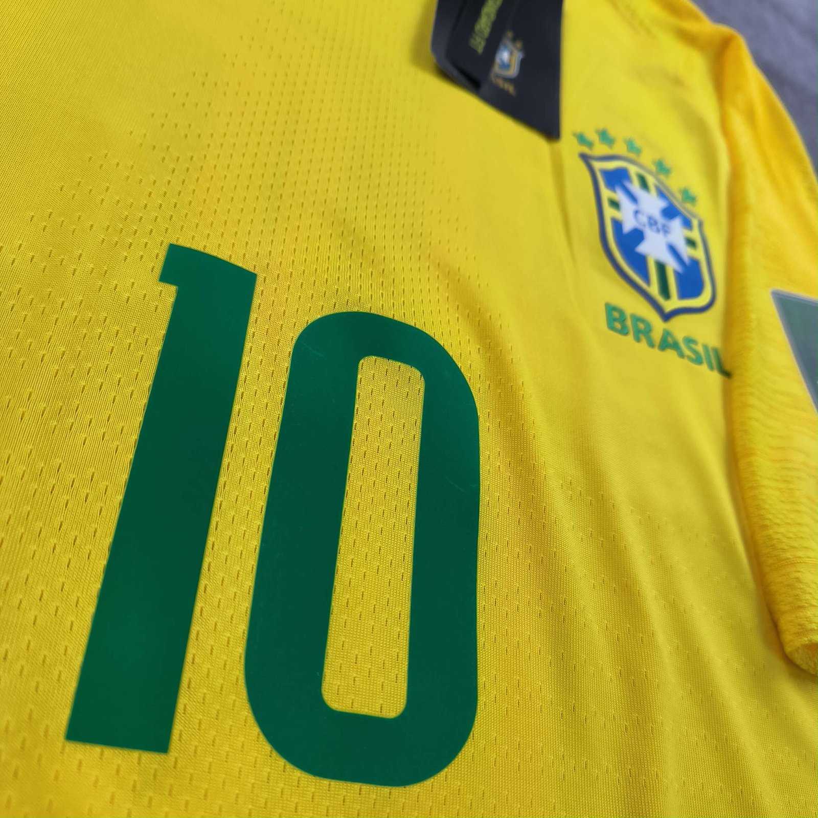 Brazília Brazil válogatott 2018-20 Nike hazai Neymar Jr Player Vaporknit *Új* foci mez XL-es - Image 4