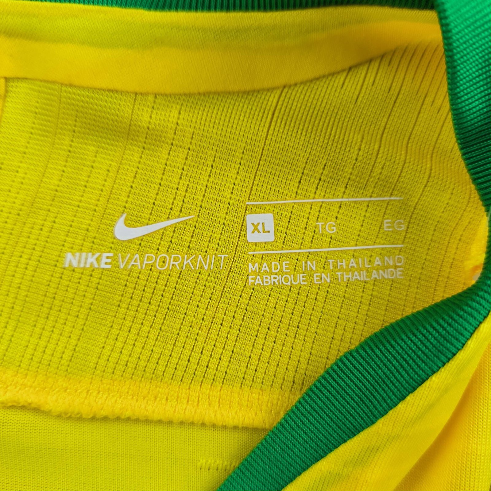 Brazília Brazil válogatott 2018-20 Nike hazai Neymar Jr Player Vaporknit *Új* foci mez XL-es - Image 6