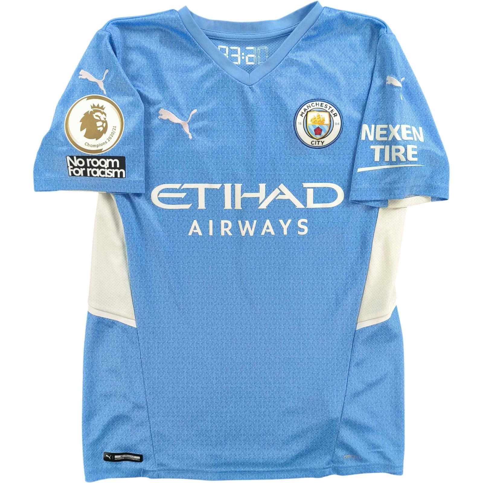 Manchester City 2021-22 Puma hazai Phil Foden foci mez S-es - Image 2