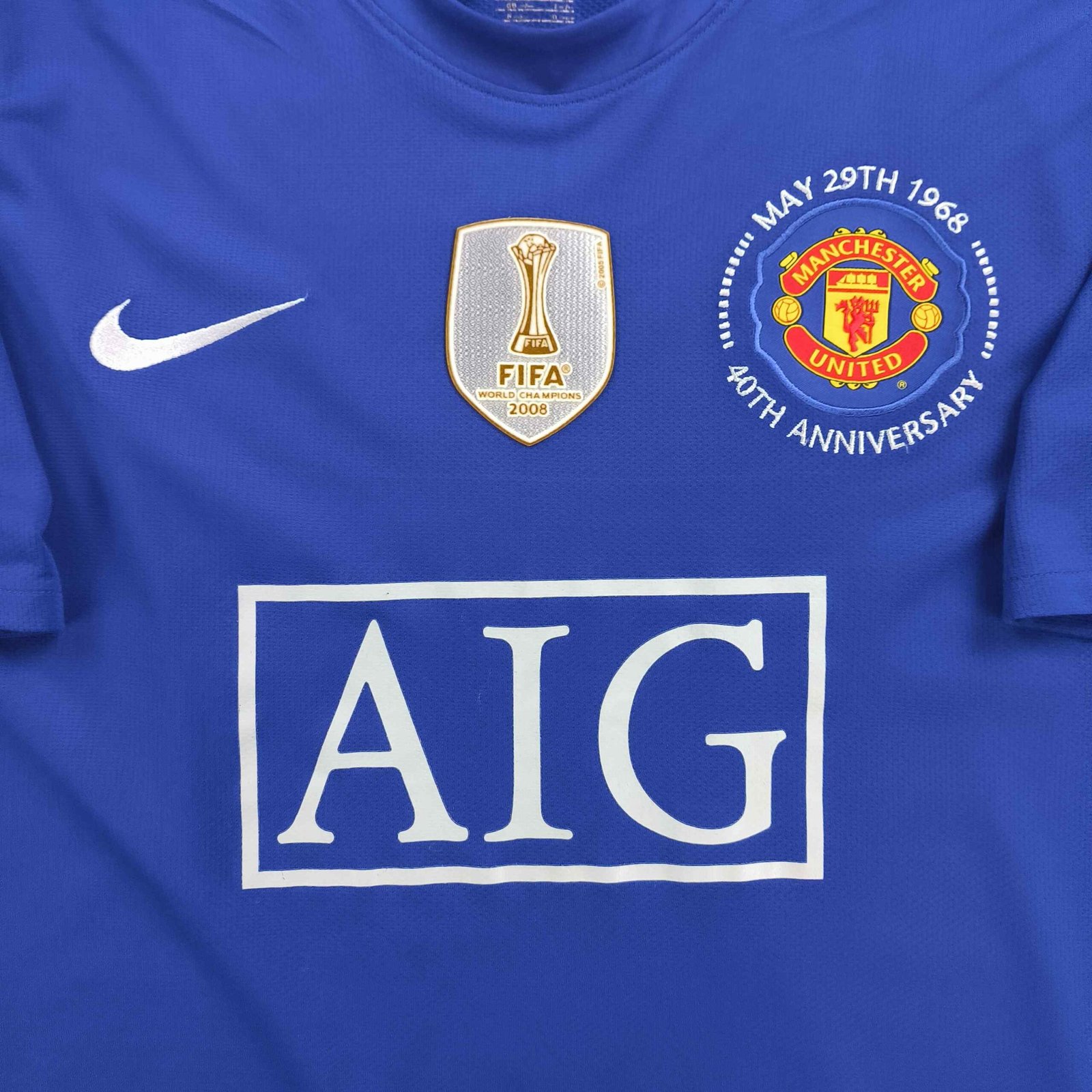 Manchester United 2008-09 Nike harmadik számú BL Cristiano Ronaldo foci mez 3XL-es - Image 3