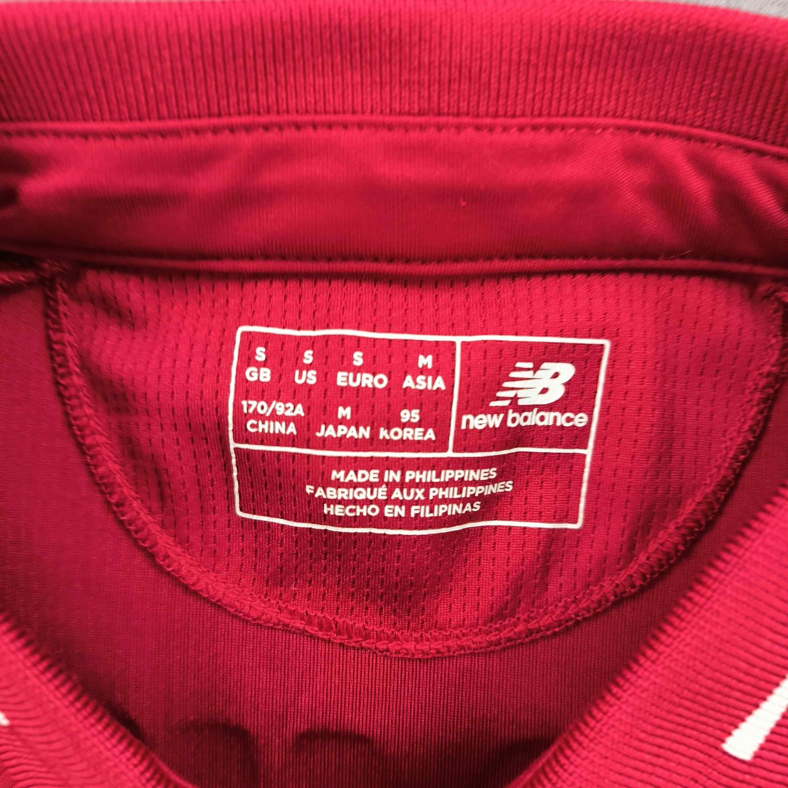 Liverpool 2018-19 New Balance hazai Roberto Firmino foci mez S-es - Image 5