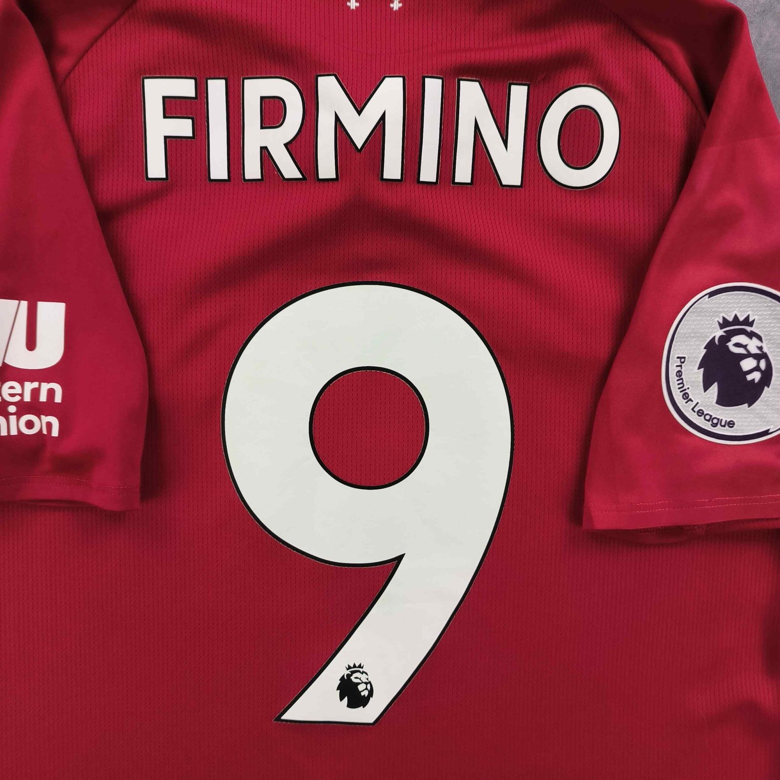 Liverpool 2018-19 New Balance hazai Roberto Firmino foci mez S-es - Image 9