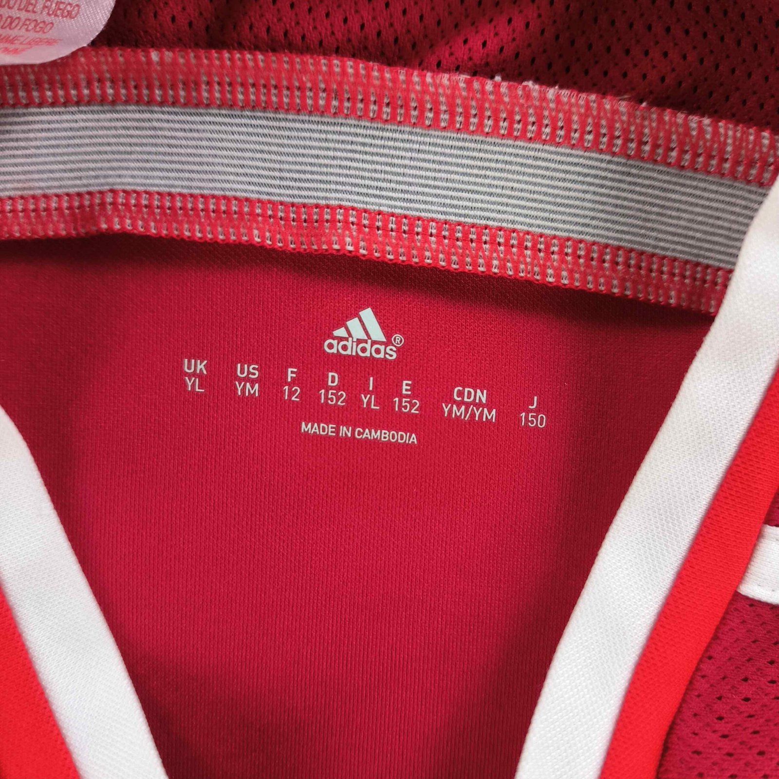 Cardiff City 2015-16 Adidas vendég foci mez gyerek 152-es - Image 4