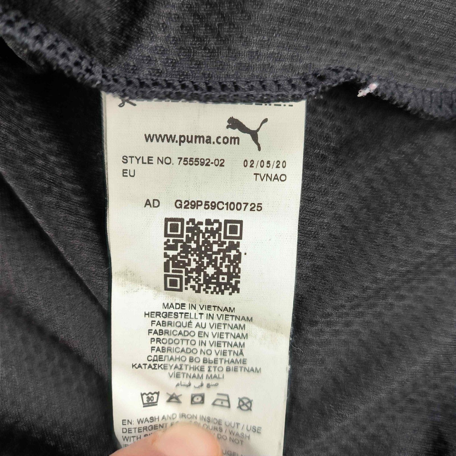 Manchester City 2019-20 Puma vendég foci mez gyerek 140-es - Image 5