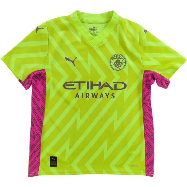 Manchester City 2023-24 Puma kapus foci mez gyerek 152-es