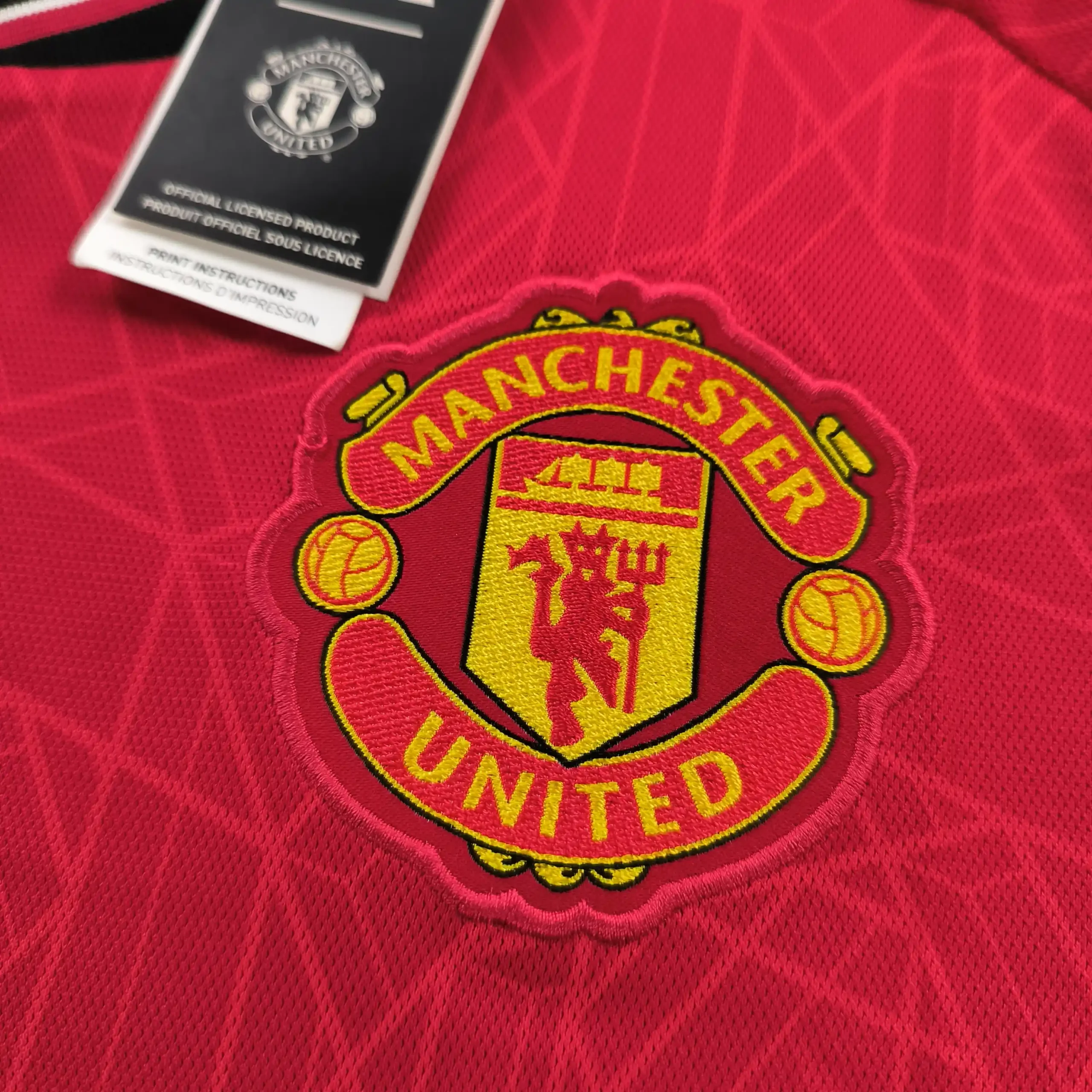 Manchester United 2023-24 Adidas hazai *Új* foci mez M-es - Image 7