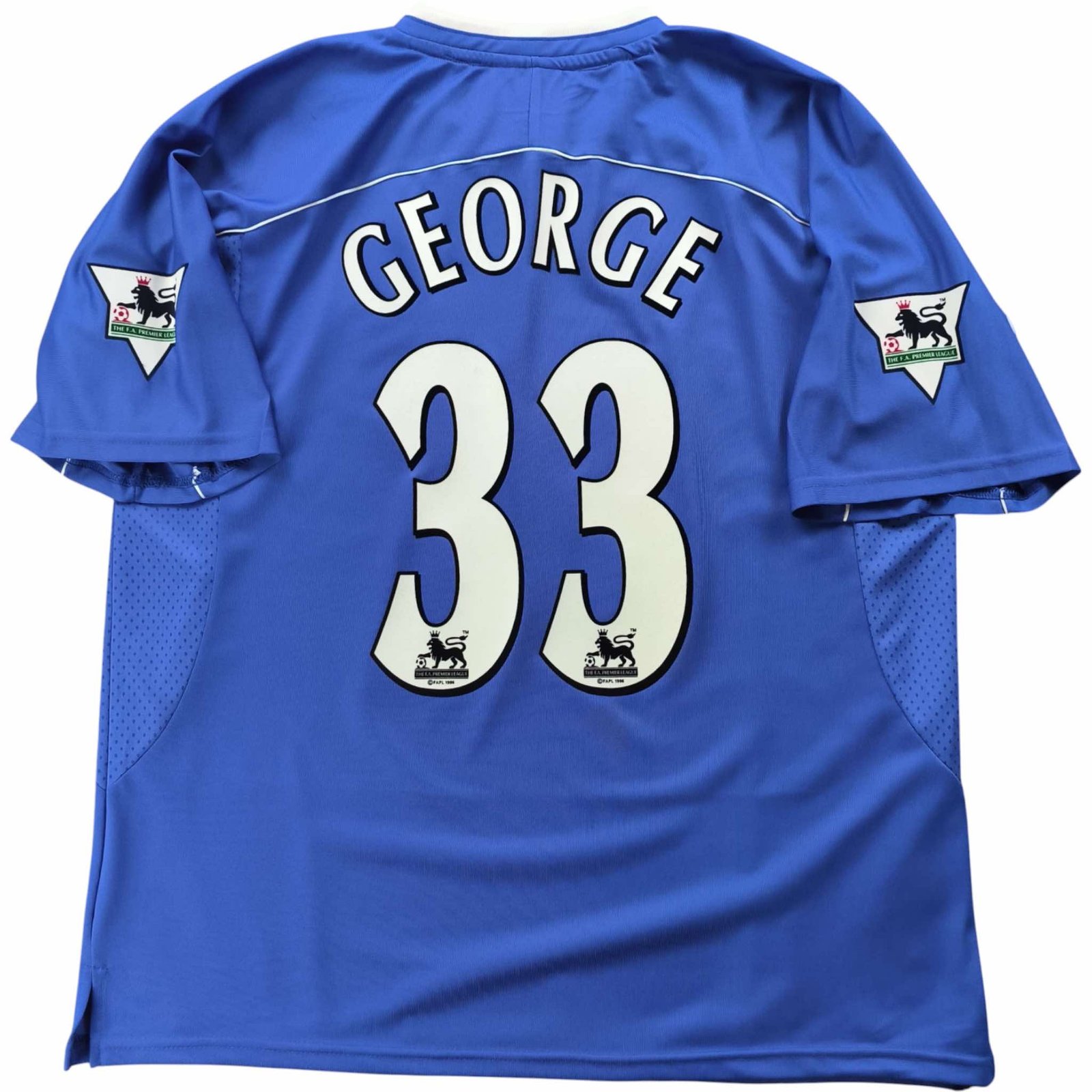 Ipswich Town 2001-03 Punch hazai Finidi George foci mez L-es