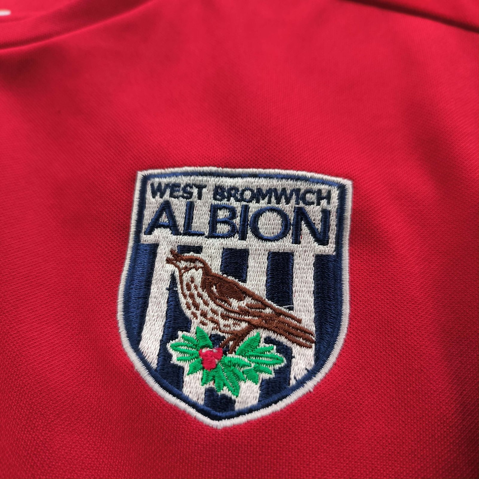 West Bromwich Albion 2012-13 Adidas vendég Gera Zoltán foci mez XS-es - Image 4