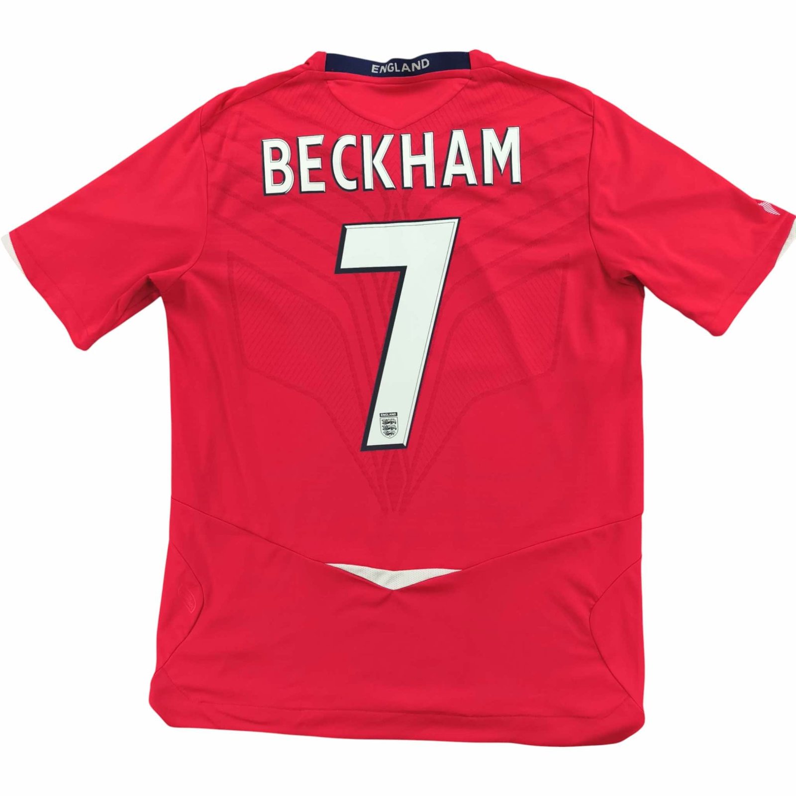 Anglia Angol válogatott 2008-10 Umbro vendég David Beckham foci mez L-es