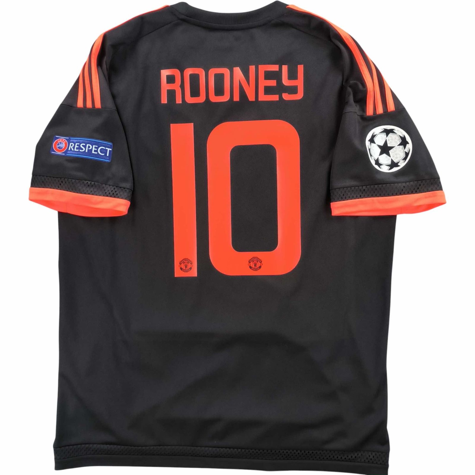 Manchester United 2015-16 Adidas harmadik számú BL Wayne Rooney foci mez L-es