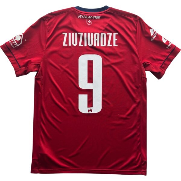 Mol Fehérvár 2021-22 Adidas hazai Budu Zivzivadze foci mez M-es