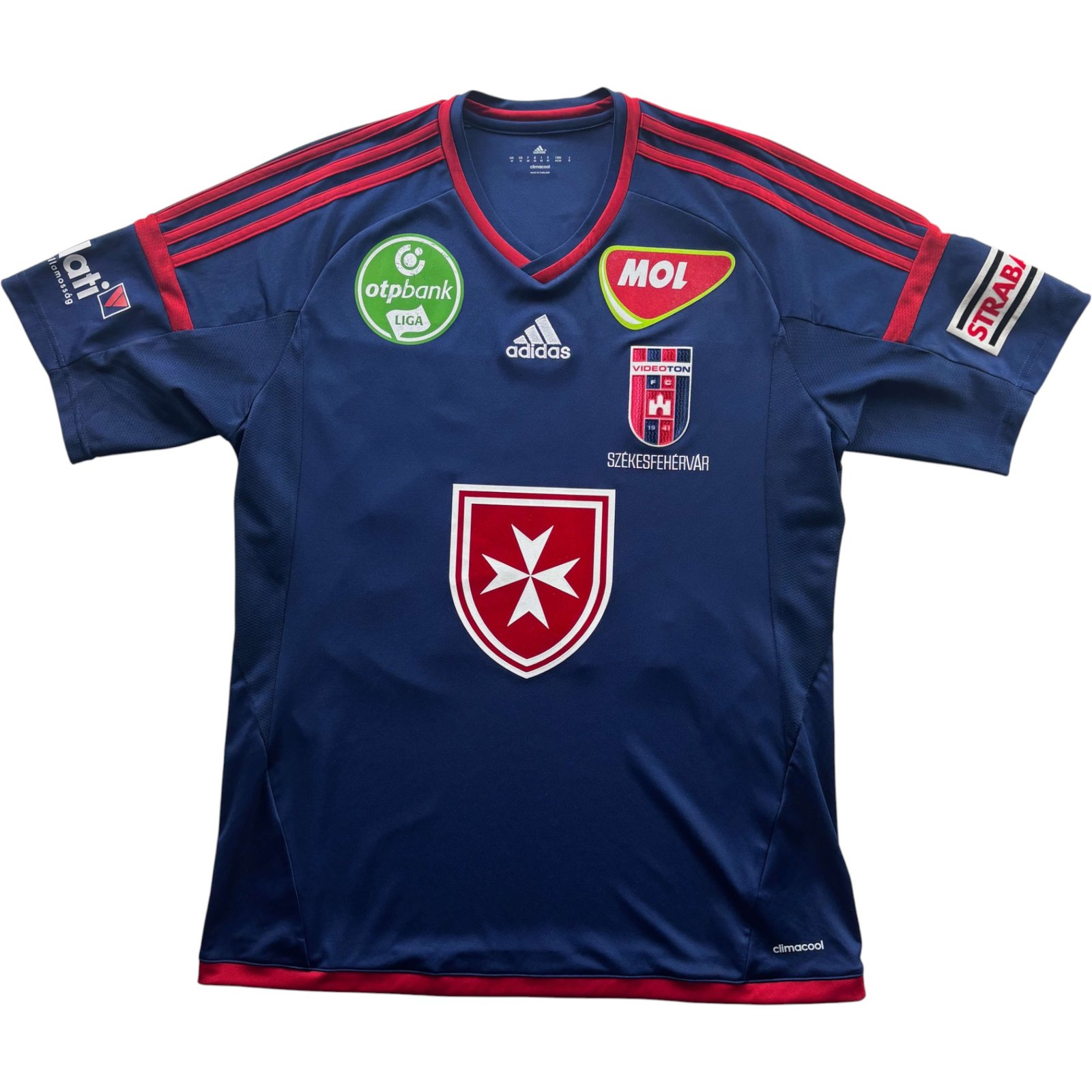 Mol Fehérvár 2015-16 Adidas harmadik számú Tischler Patrik foci mez M-es - Image 2