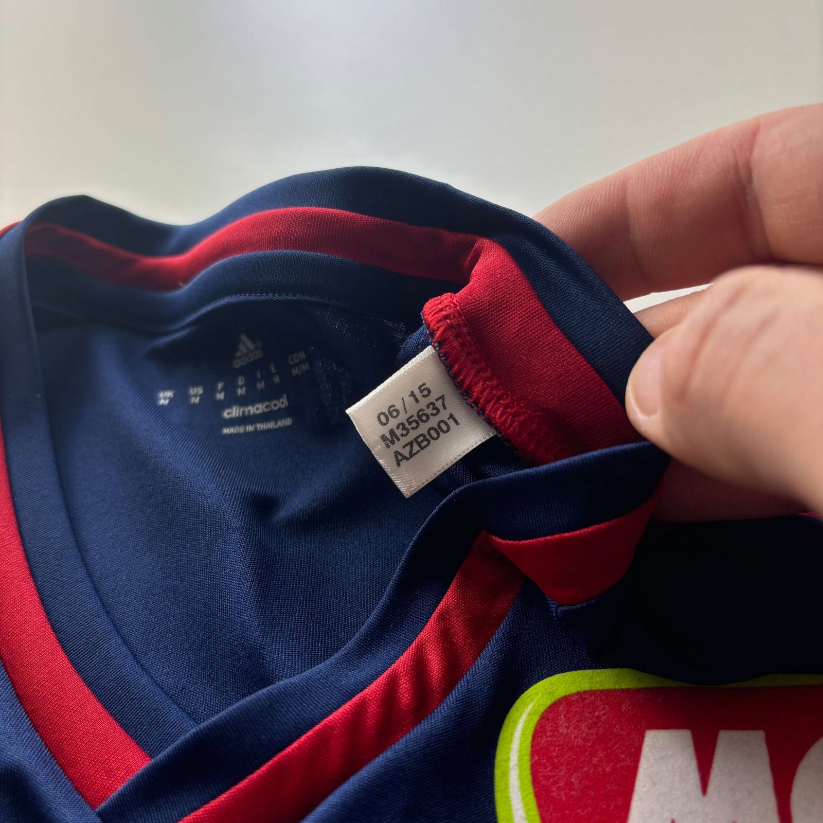 Mol Fehérvár 2015-16 Adidas harmadik számú Tischler Patrik foci mez M-es - Image 7