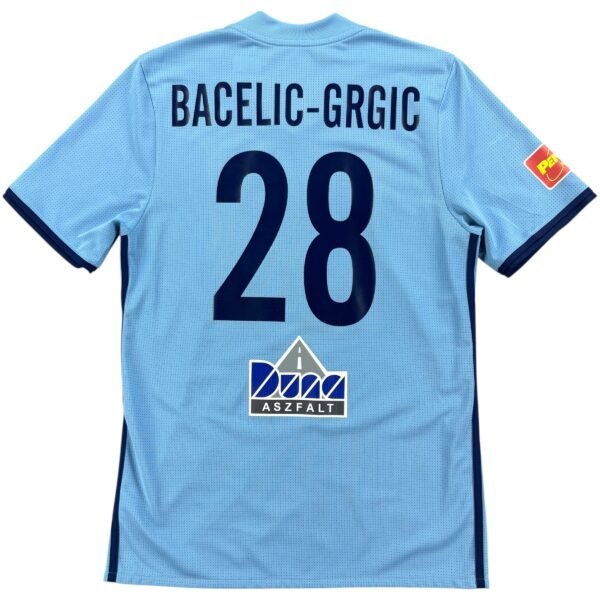 Puskás Akadémia 2017-18 Adidas vendég Stipe Bacelic-Grgic foci mez L-es