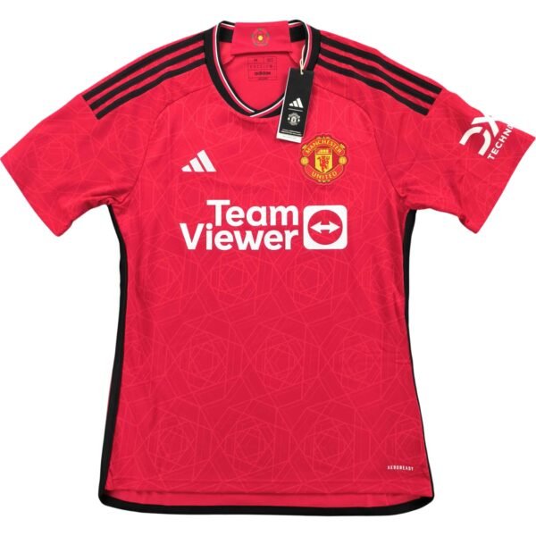 Manchester United 2023-24 Adidas hazai *Új* foci mez M-es