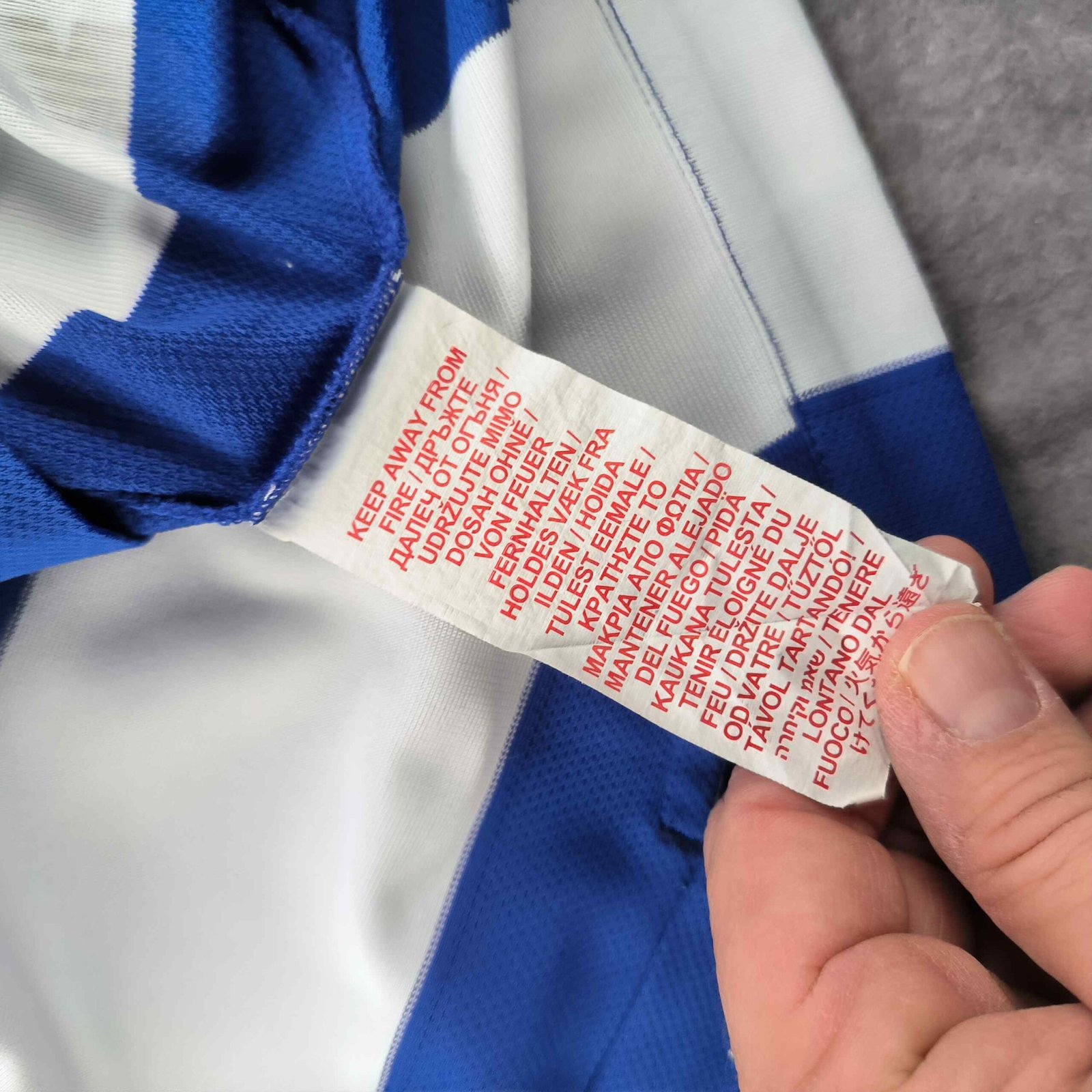 Porto 2023-24 New Balance hazai foci mez gyerek XL-es - Image 5