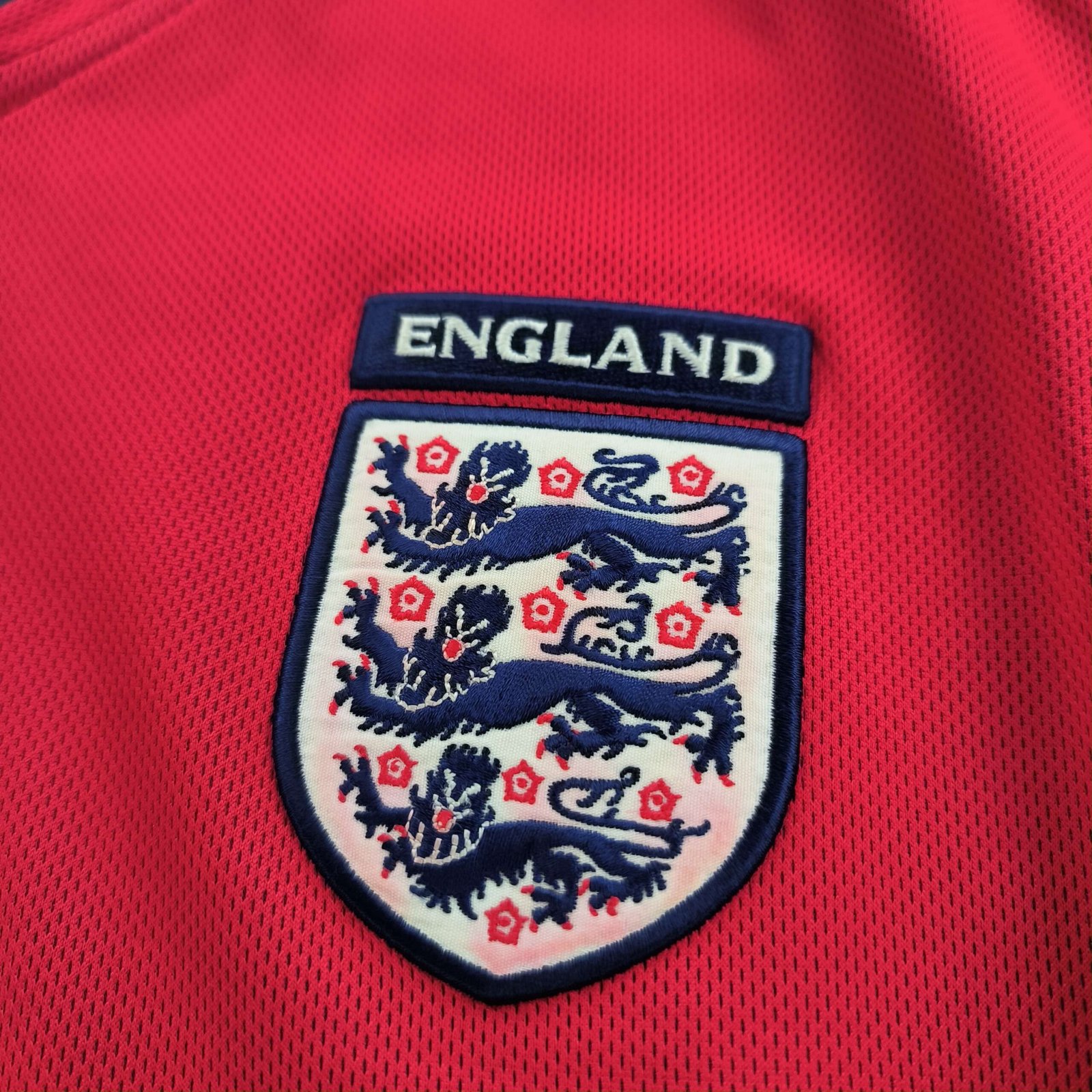 Anglia Angol válogatott 2002-04 Umbro vendég David Beckham foci mez M-es - Image 4