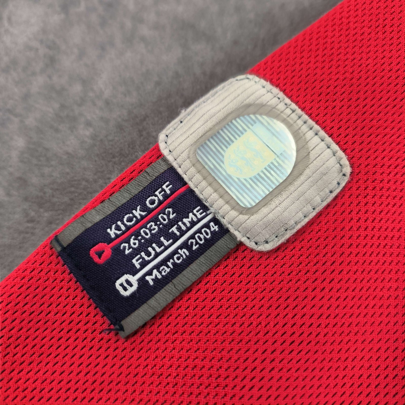 Anglia Angol válogatott 2002-04 Umbro vendég David Beckham foci mez M-es - Image 6