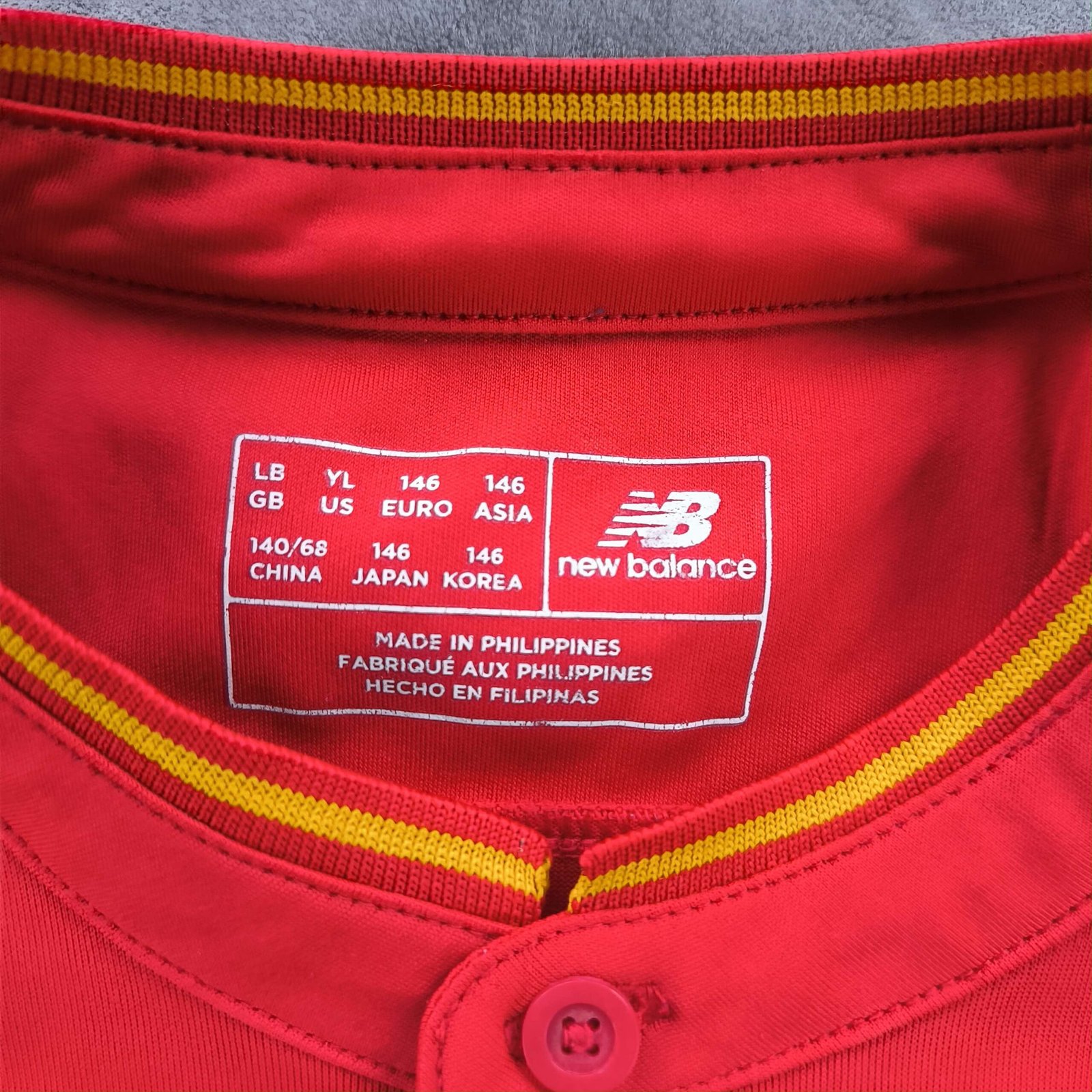 Liverpool 2016-17 New Balance hazai foci mez gyerek 146-os - Image 5