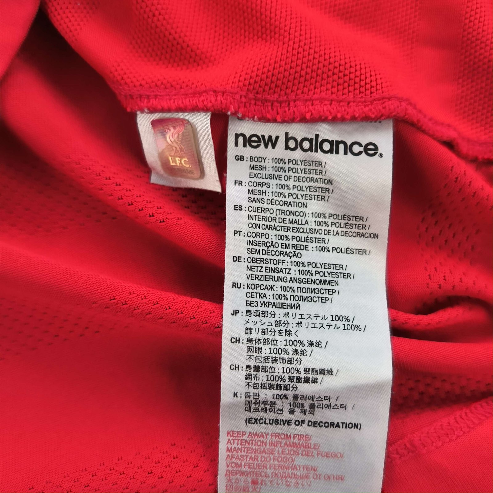 Liverpool 2016-17 New Balance hazai foci mez gyerek 146-os - Image 6