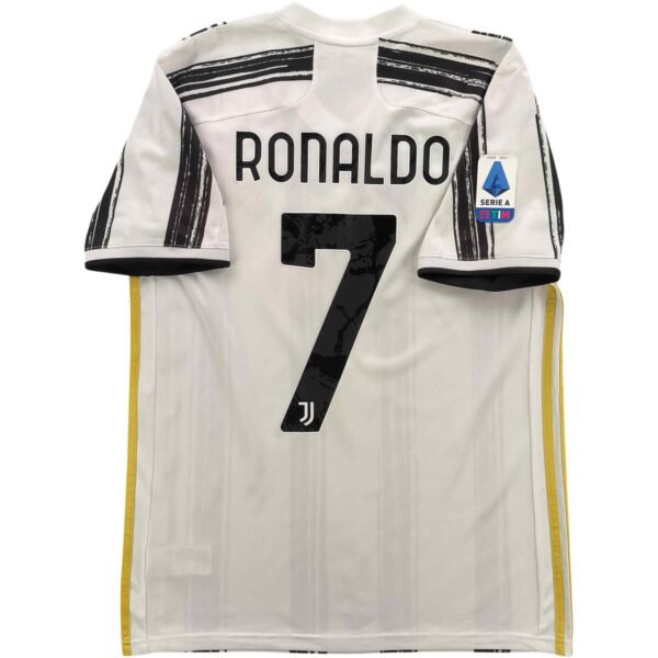 Juventus 2020-21 Adidas hazai Cristiano Ronaldo foci mez M-es