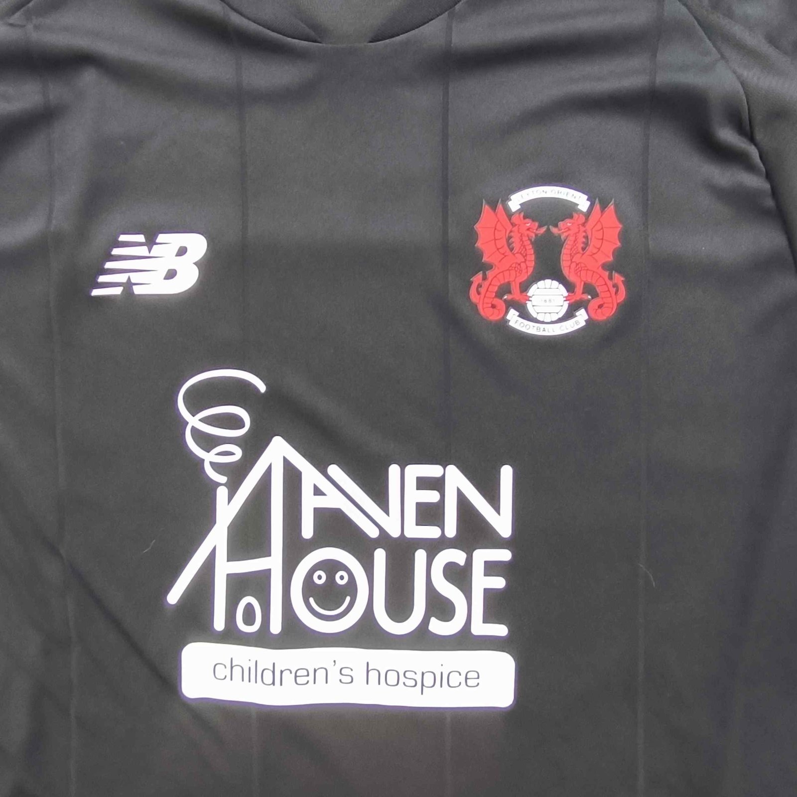 Leyton Orient 2020-21 New Balance vendég foci mez L-es - Image 3
