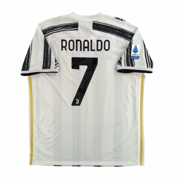 Juventus 2020-21 Adidas hazai Cristiano Ronaldo foci mez XL-es