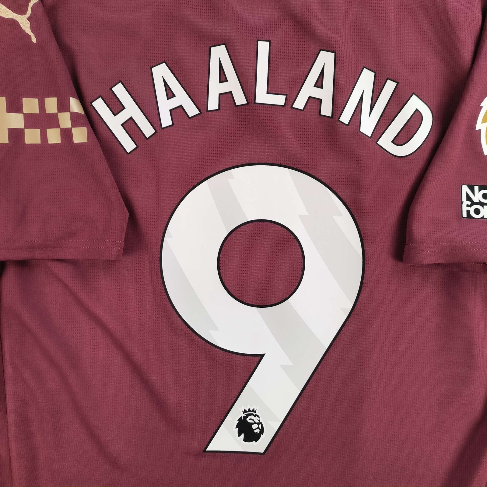 Manchester City 2024-25 Puma harmadik számú Erling Haaland foci mez M-es - Image 8