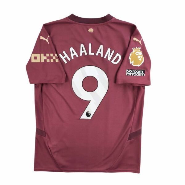 Manchester City 2024-25 Puma harmadik számú Erling Haaland foci mez M-es