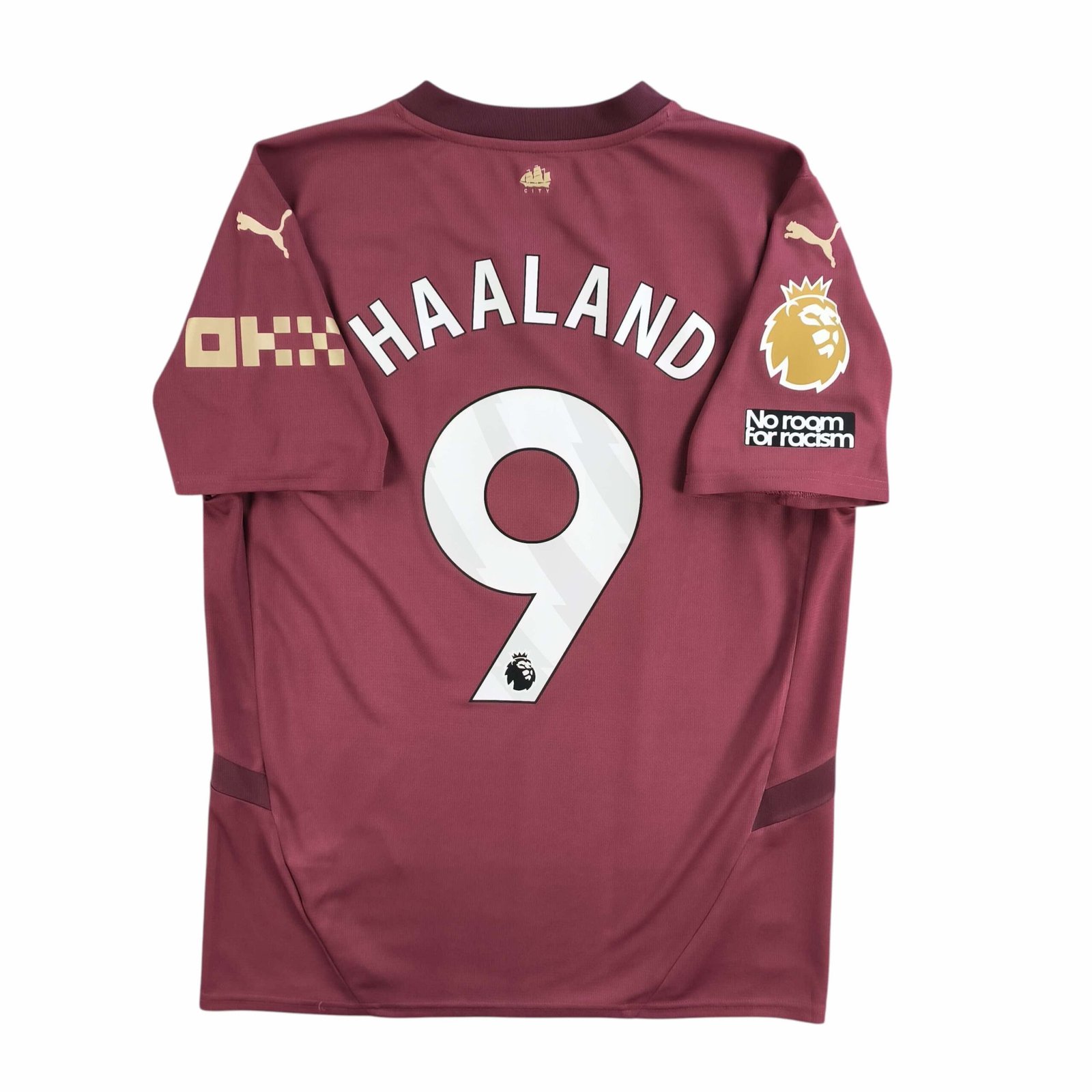 Manchester City 2024-25 Puma harmadik számú Erling Haaland foci mez M-es