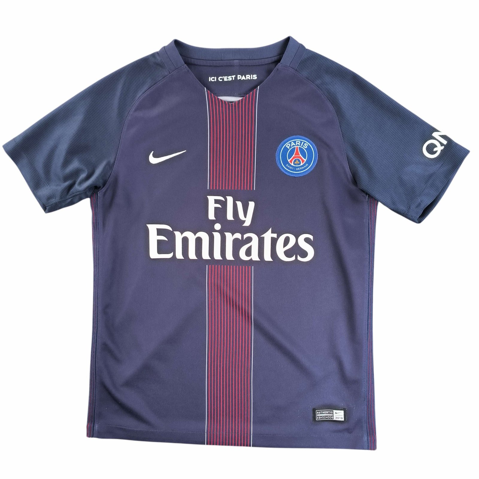 PSG Paris Saint-Germain 2016-17 Nike hazai foci mez gyerek 137-147-es