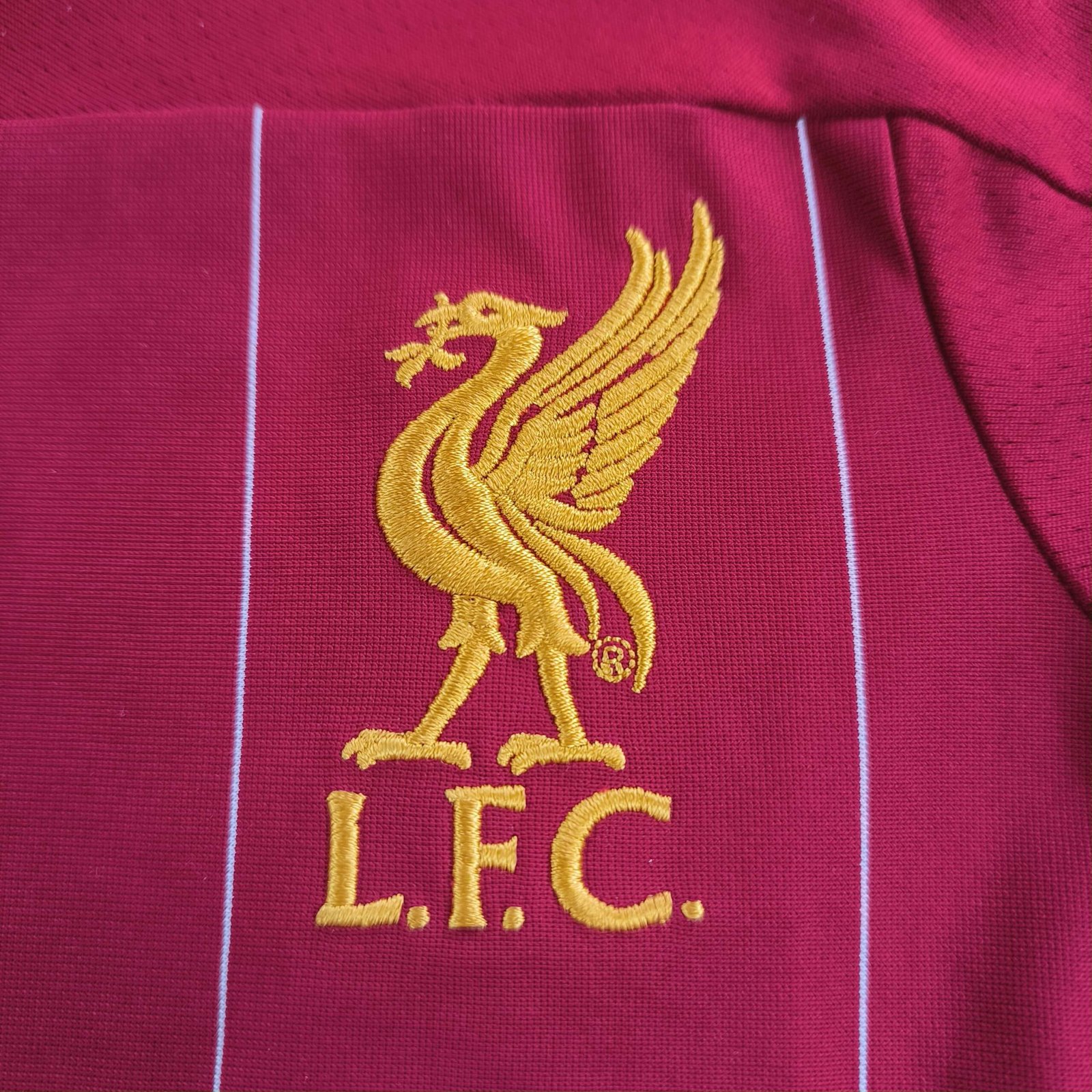 Liverpool 2019-20 New Balance hazai "Harri" foci mez gyerek 122-es - Image 4