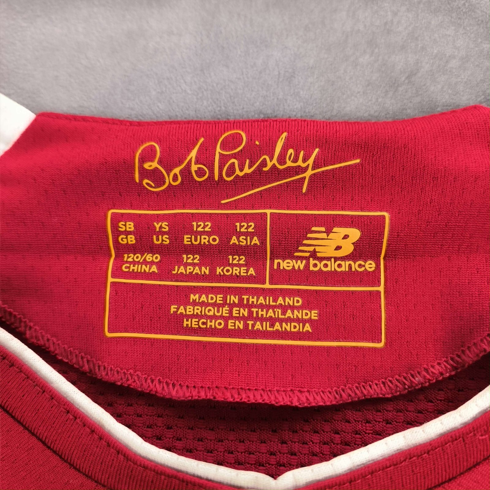 Liverpool 2019-20 New Balance hazai "Harri" foci mez gyerek 122-es - Image 5