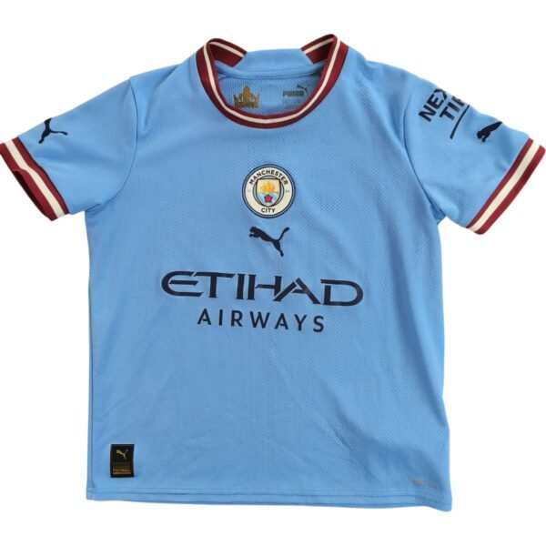 Manchester City 2022-23 Puma hazai foci mez gyerek 140-es
