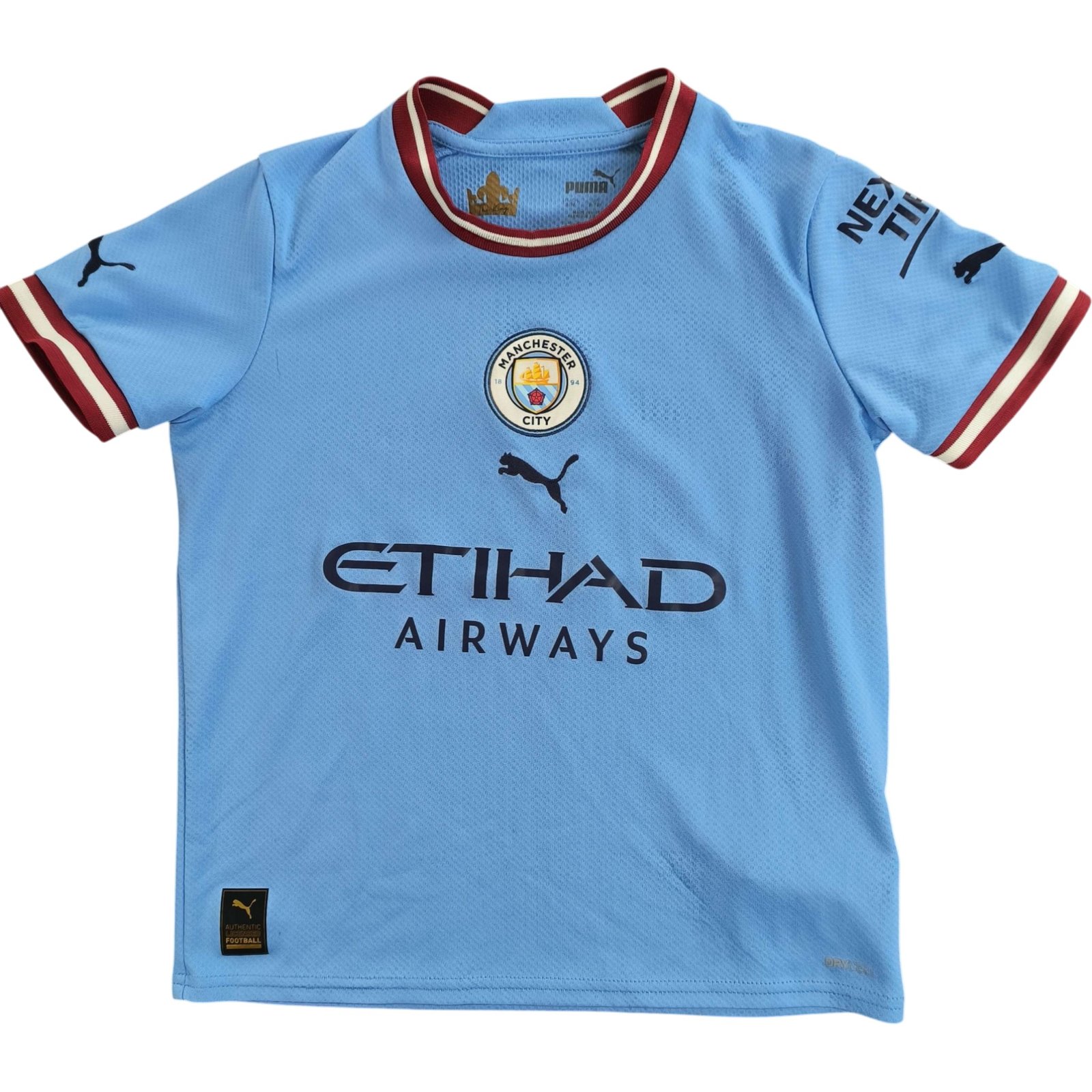 Manchester City 2022-23 Puma hazai foci mez gyerek 140-es