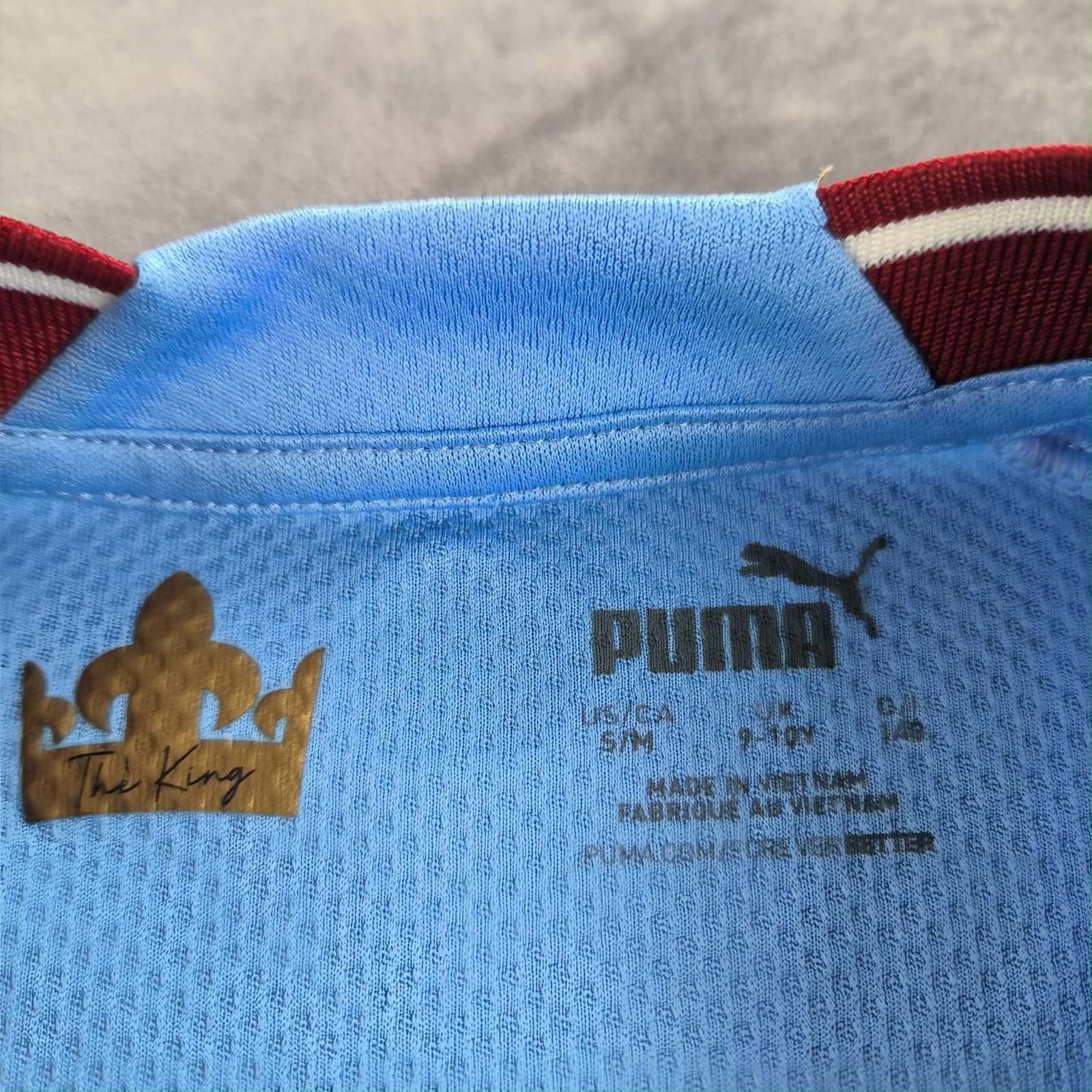 Manchester City 2022-23 Puma hazai foci mez gyerek 140-es - Image 4
