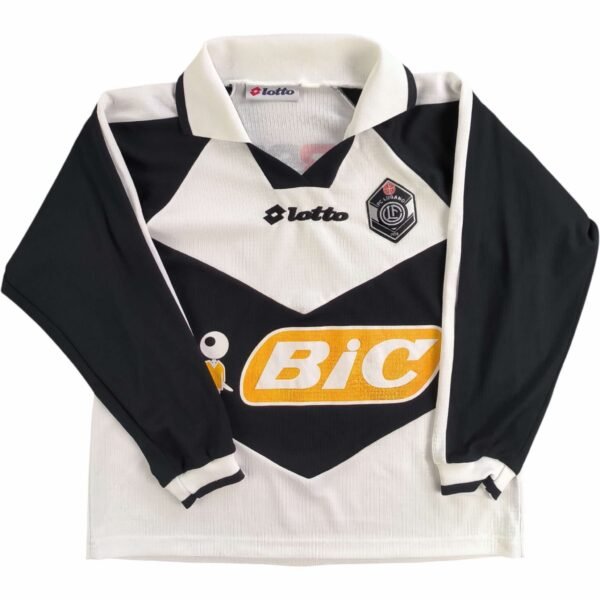 Lugano 1997-98 Lotto vendég hosszú ujjú foci mez gyerek M-es