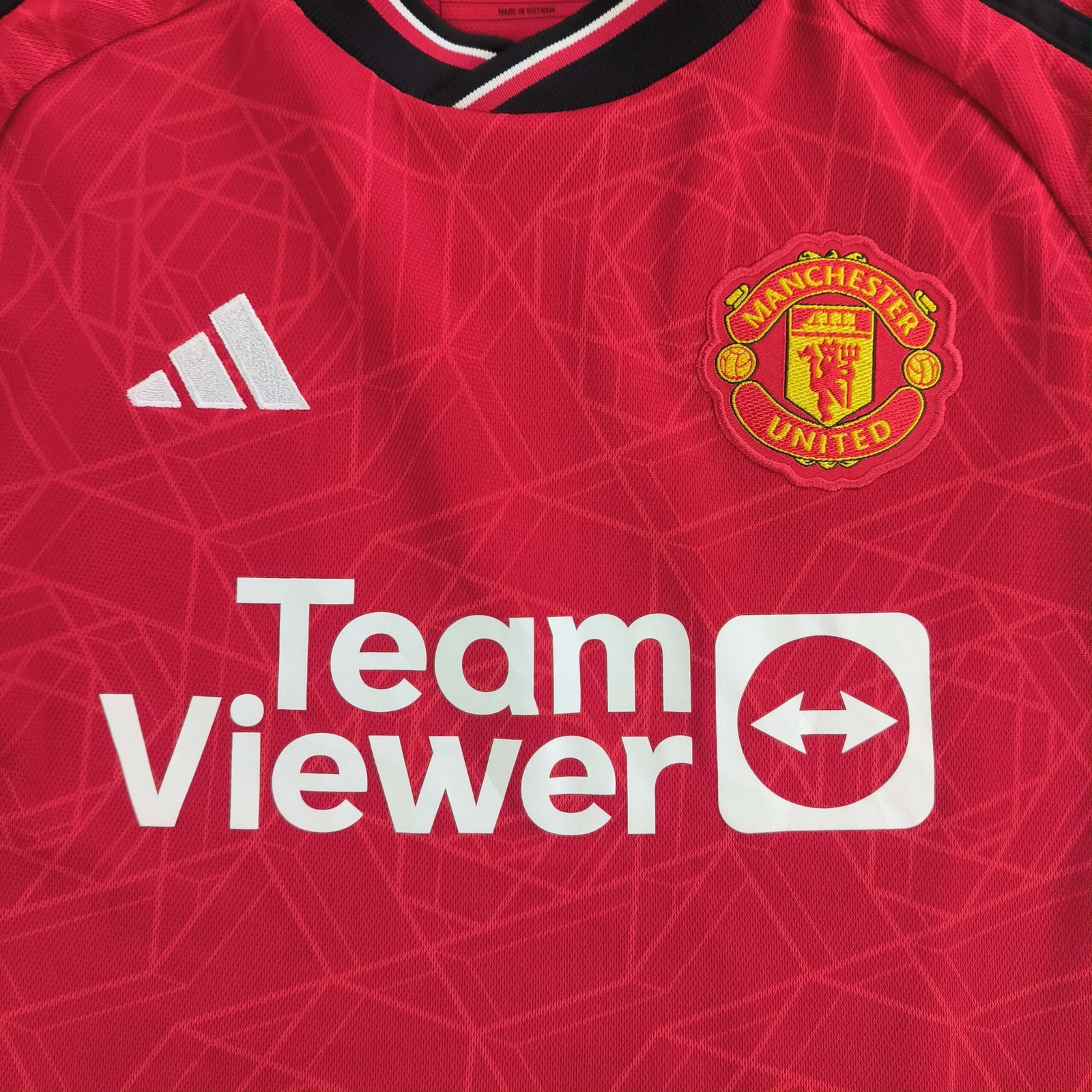 Manchester United 2023-24 Adidas hazai foci mez gyerek 152-es - Image 3