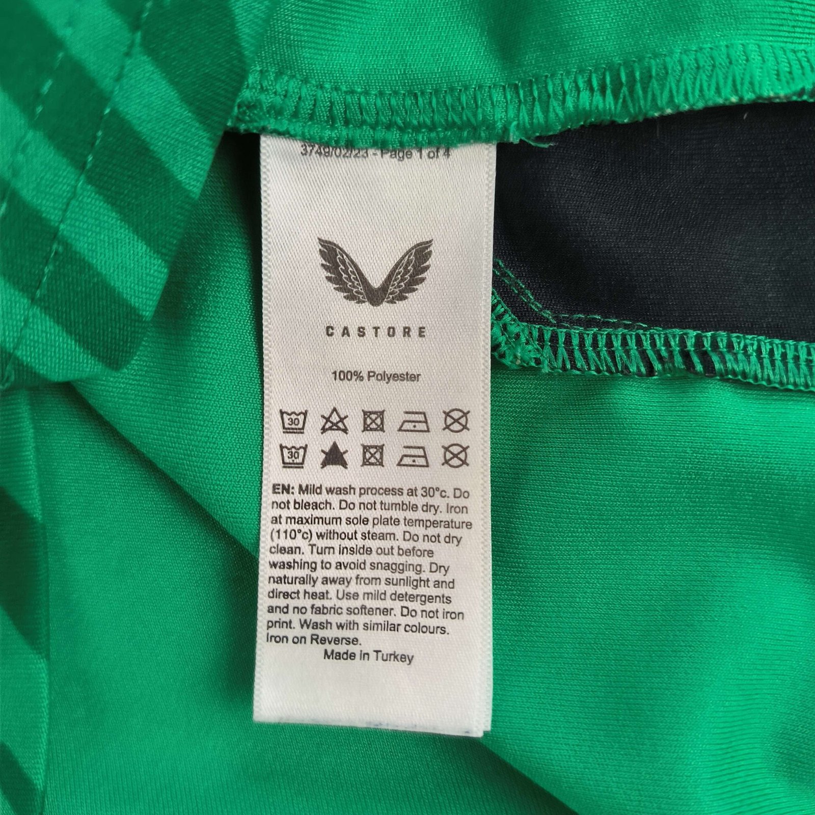 Newcastle United 2023-24 Castore vendég foci mez gyerek XL-es - Image 5