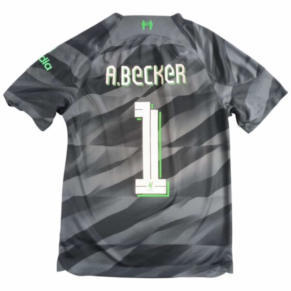 Liverpool 2023-24 Nike kapus Alisson Becker foci mez S-es