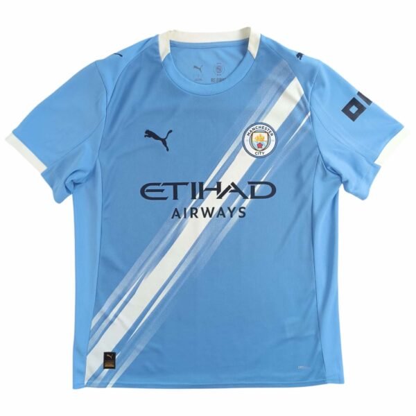 Manchester City 2025-26 Puma hazai foci mez L-es