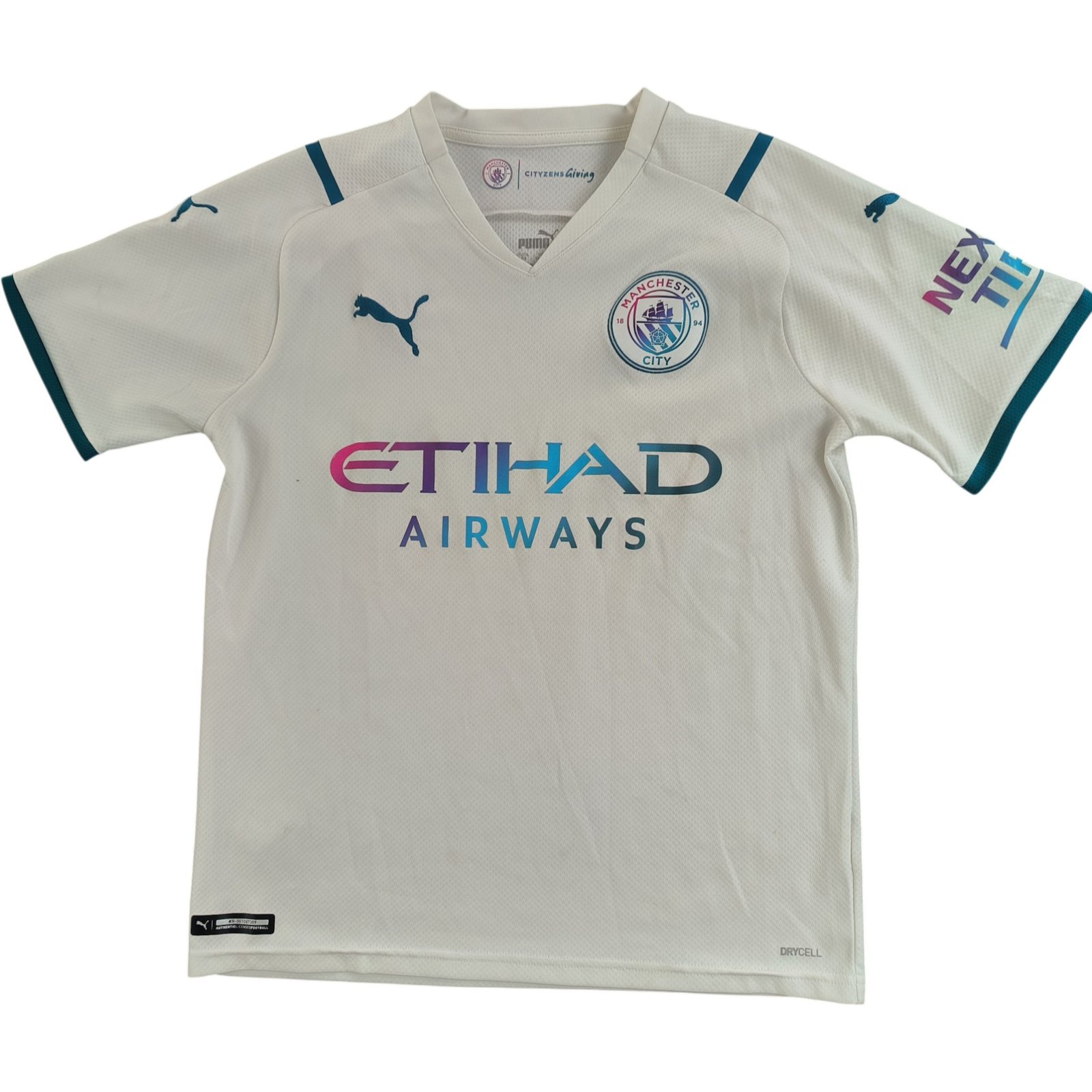 Manchester City 2021-22 Puma vendég foci mez gyerek 164-es