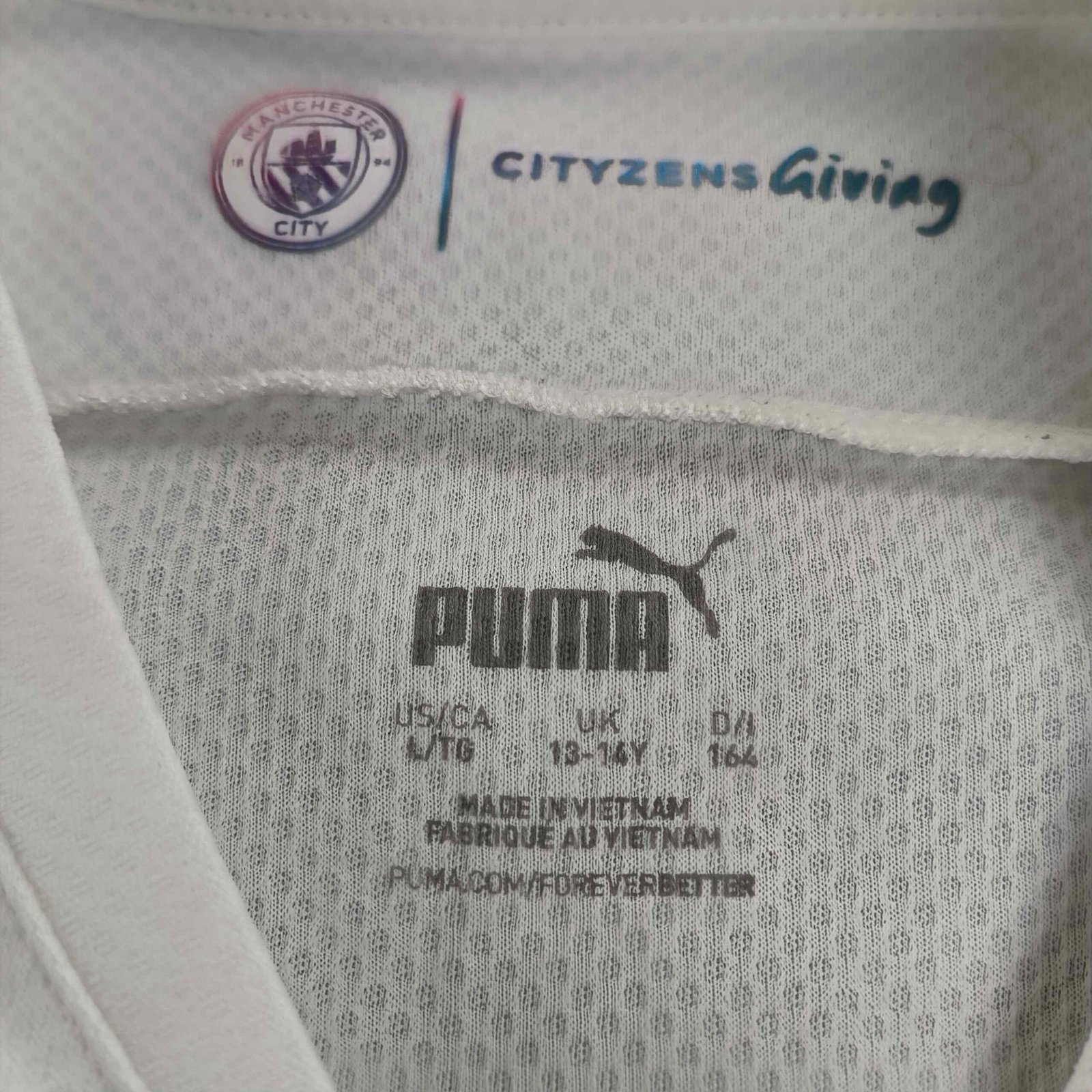 Manchester City 2021-22 Puma vendég foci mez gyerek 164-es - Image 4