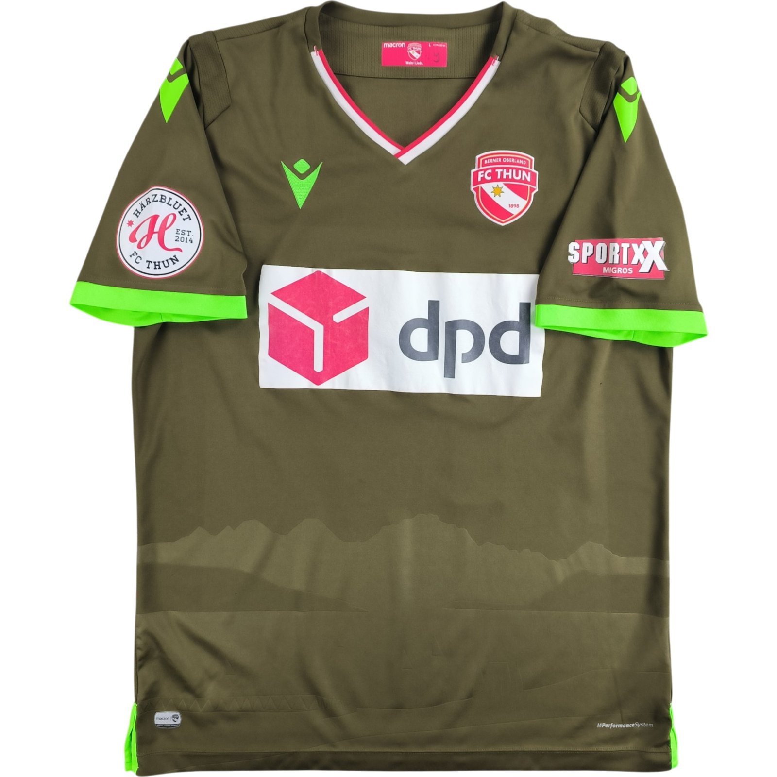 FC Thun 2020-21 Macron vendég #19 foci mez L-es