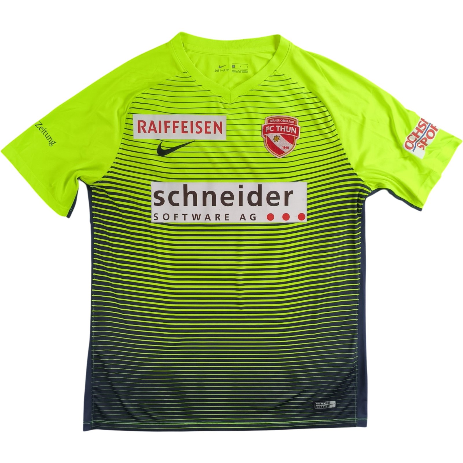FC Thun 2017-18 Nike vendég „Brawandinho” foci mez L-es