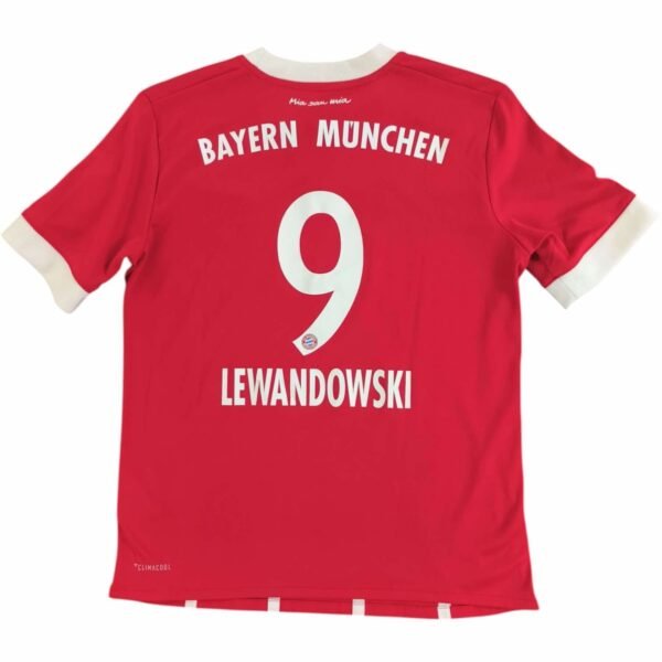Bayern München 2017-18 Adidas hazai Robert Lewandowski foci mez gyerek 152-es