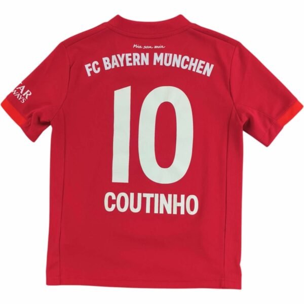 Bayern München 2019-20 Adidas hazai Philippe Coutinho foci mez gyerek 140-es